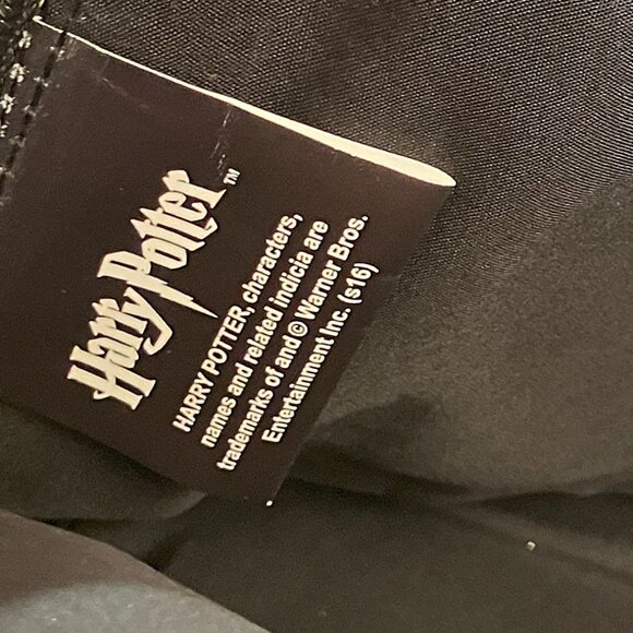 Bioworld Harry Potter Owl Post Dome Beige Faux Leather Zip Up Satchel Purse - Picture 6 of 6